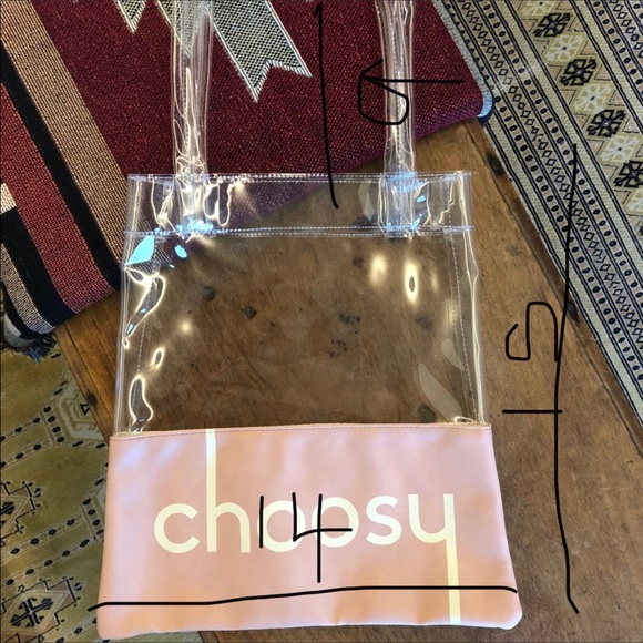 🆕Choosy clear tote NWOT - Picture 5 of 5